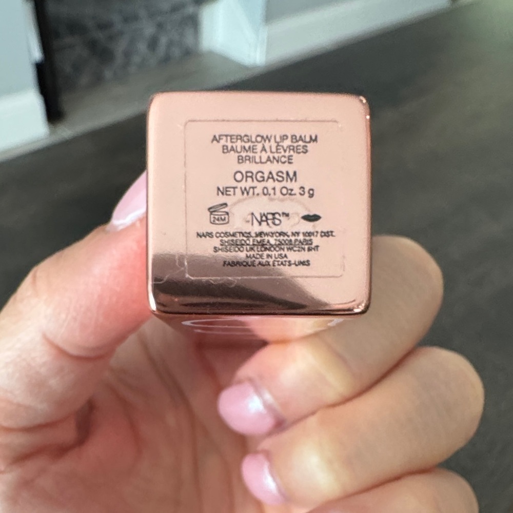 NWOT - NARS Afterglow Lip Balm - Orgasm Shade
